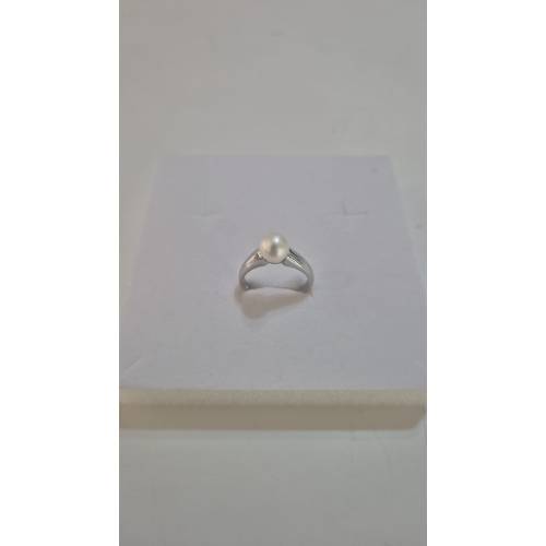 ANELLO Da Donna In ORO BIANCO 18...