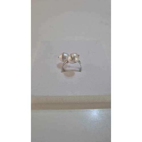 ANELLO Da Donna In ORO BIANCO 18...