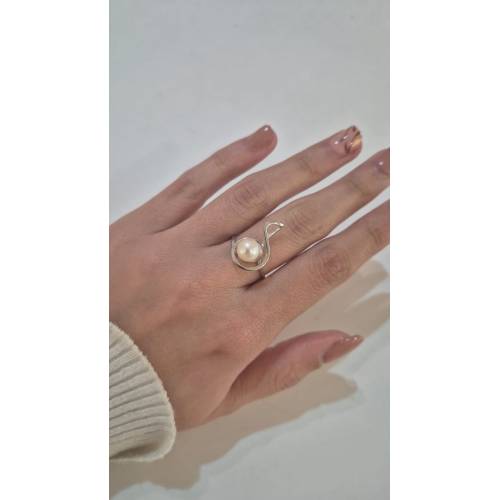 ANELLO Da Donna In ORO BIANCO 18...