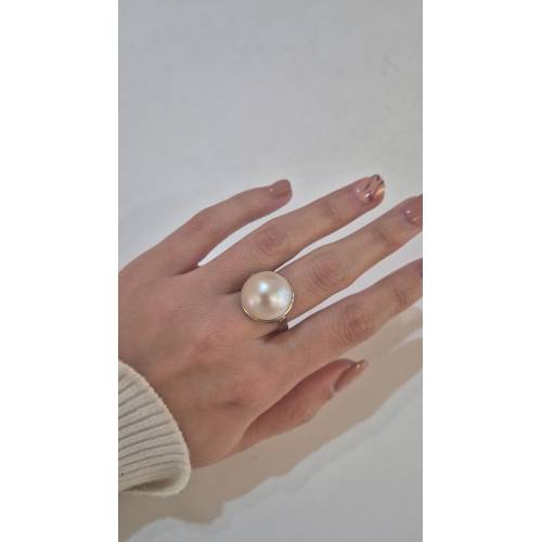 ANELLO Da Donna In ORO BIANCO 18...