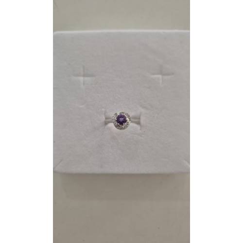 ANELLO Donna ORO BIANCO 18 Karati...