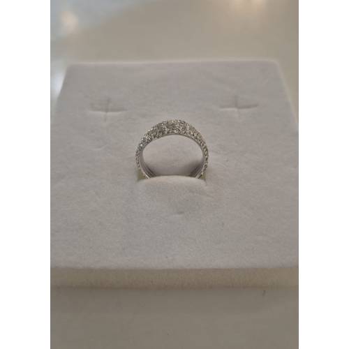 ANELLO Donna Fascia Pavè Con Zirconi...