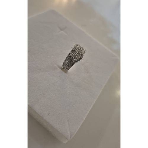 ANELLO Donna Fascia Pavè Con Zirconi...