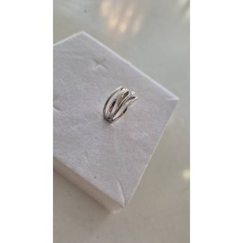 ANELLO Da Donna Fascione A Fili Lisci...