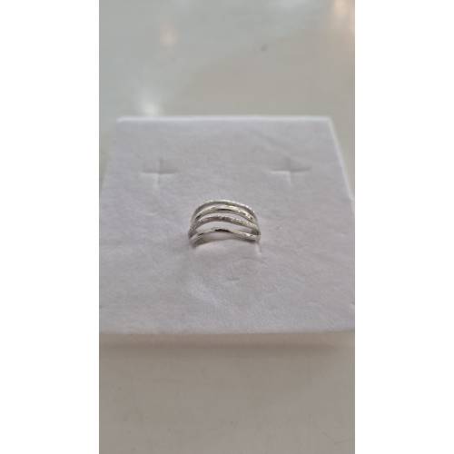 ANELLO Da Donna Fascione A Fili Lisci...