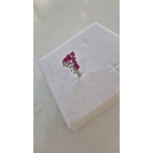 ANELLO Donna A Fascia Con Zirconi...