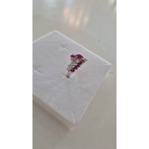 ANELLO Donna A Fascia Con Zirconi...