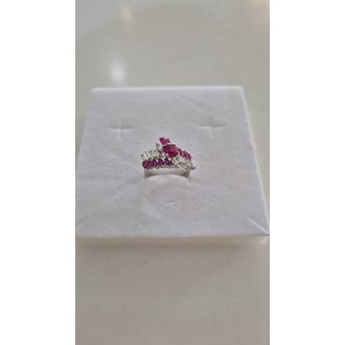 ANELLO Donna A Fascia Con Zirconi...