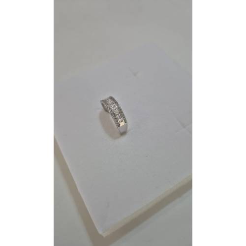 ANELLO Da Donna A Fascia Mezza...