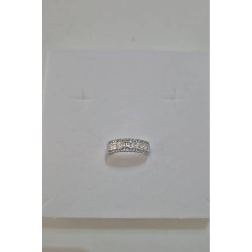 ANELLO Da Donna A Fascia Mezza...