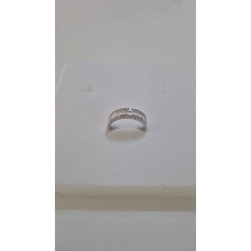 ANELLO Da Donna A Fascia Mezza...