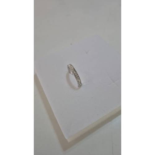 ANELLO Donna Fascia Pavè Con Zirconi...