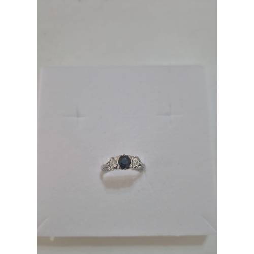 ANELLO Da Donna Trilogy In ORO BIANCO...