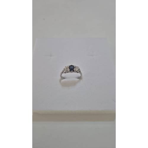 ANELLO Da Donna Trilogy In ORO BIANCO...