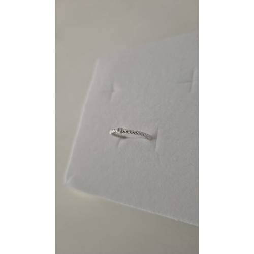 ANELLO Donna ORO BIANCO 18 Karati...