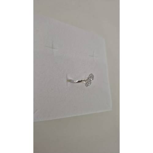 ANELLO Donna ORO BIANCO 18 Karati...