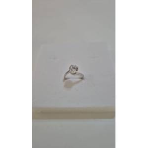 ANELLO Donna Solitario In...