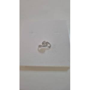 ANELLO Donna Solitario ORO...