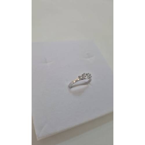 ANELLO Da Donna TRILOGY Con Zirconi...