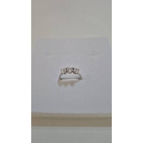 ANELLO Da Donna TRILOGY Con Zirconi A...