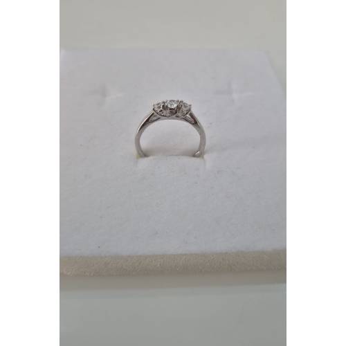 ANELLO Da Donna TRILOGY Con Zirconi...