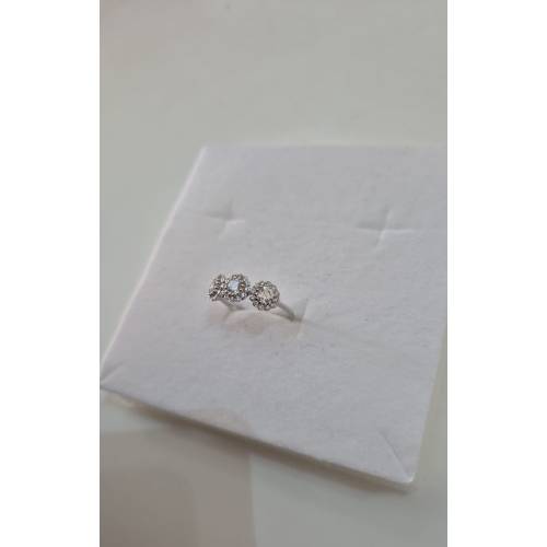 ANELLO Da Donna TRILOGY Con Zirconi...