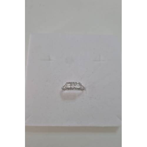 ANELLO Da Donna TRILOGY Con Zirconi...