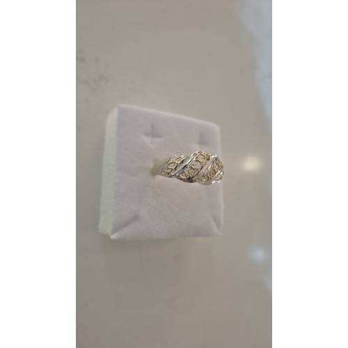 ANELLO Donna ORO Bicolore 18 Karati...