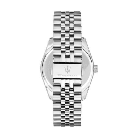 OROLOGIO MASERATI Uomo Con Datario ATTRAZIONE In Acciaio Argento Blu R8853151028