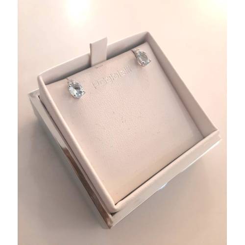 ORECCHINI Con ACQUAMARINA E DIAMANTI...