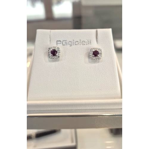 ORECCHINI PG GIOIELLI RUBINO Forma...