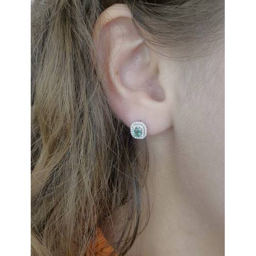 ORECCHINI Donna PG GIOIELLI SMERALDO...