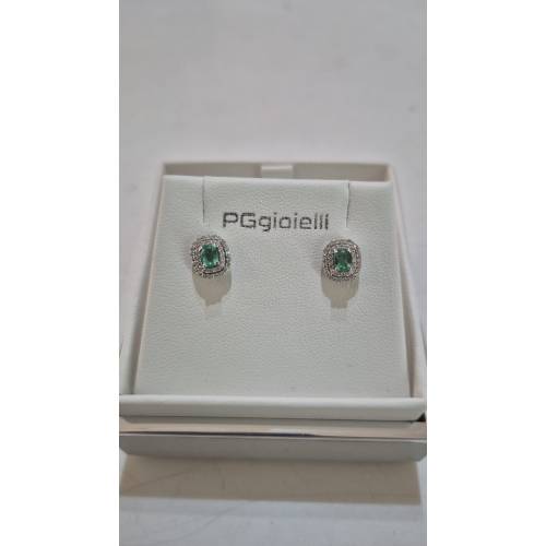 ORECCHINI Donna PG GIOIELLI SMERALDO...
