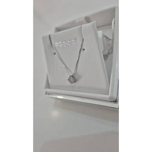 COLLANA PUNTO LUCE Con DIAMANTI...