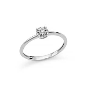 ANELLO MILUNA Solitario In...