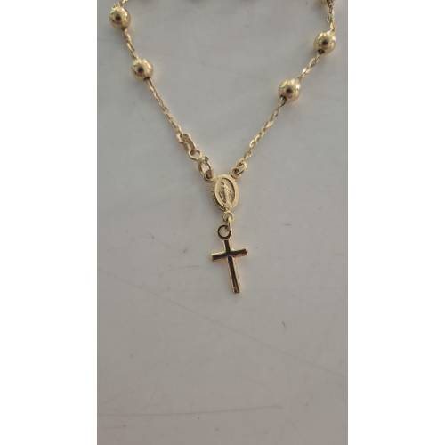 BRACCIALE ROSARIO In ORO GIALLO 18 Kt...