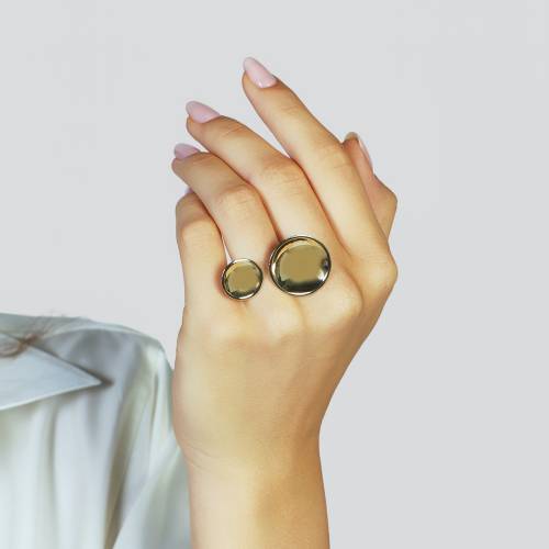 ANELLO UNOAERRE Da Donna In BRONZO...