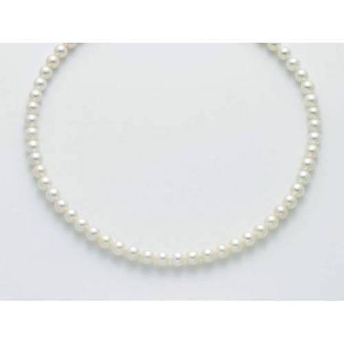 COLLANA DI PERLE MILUNA 8-8,5 Con Chiusura In ORO BIANCO 18 KT PCL4202 - 1