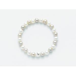 BRACCIALE DI PERLE MILUNA Multicolor In ARGENTO 925%/1000 PBR1670 - 1