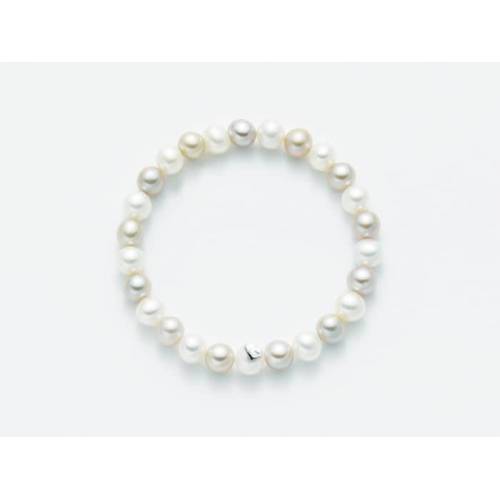 BRACCIALE DI PERLE MILUNA Multicolor In ARGENTO 925%/1000 PBR1670 - 1