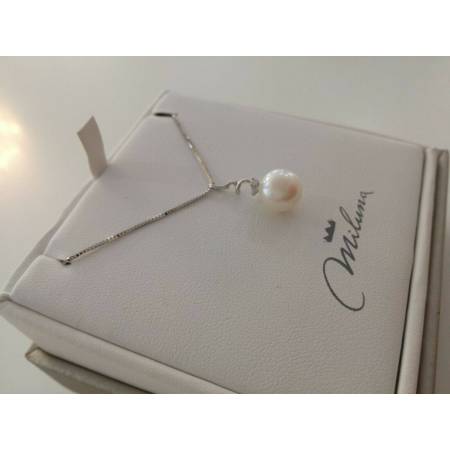 COLLANA MILUNA PERLA E DIAMANTE In Oro 9 Karati 375%/1000 PCL1880X - 3