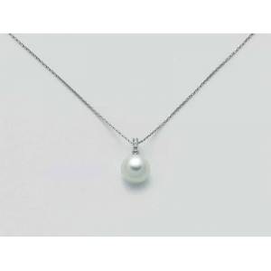 COLLANA MILUNA PERLA E DIAMANTI In Oro 18 Karati 750%/1000 PCL5501 - 1