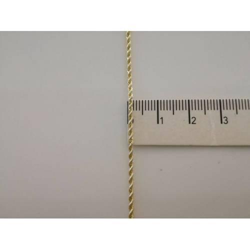 COLLANA Collier Con CROCEFISSO ORO GIALLO BIANCO 18 Karati 750% Unisex Bicolore - 4