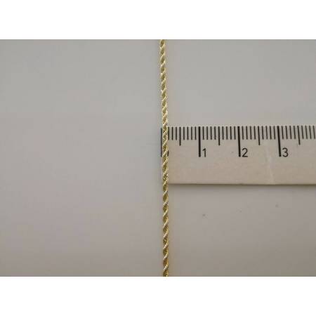 COLLANA Collier Con CROCEFISSO ORO GIALLO BIANCO 18 Karati 750% Unisex Bicolore - 4