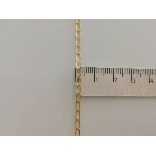 COLLANA In ORO GIALLO 18 Karati 750% Uomo Donna Unisex COLLIER Catena Girocollo - 3