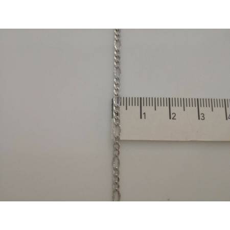 COLLANA In ORO BIANCO Uomo Donna Unisex Oro 18 Karati 750% Made In Italy - 3