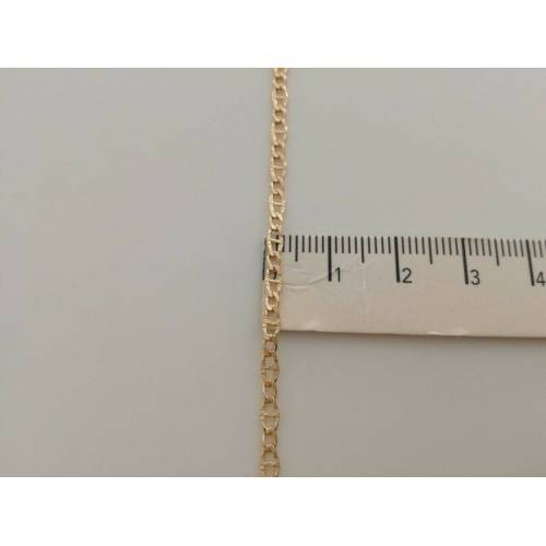 ORO 18 Karati 750% COLLANA ORO Giallo CATENA COLLIER Uomo Donna Made in italy - 3