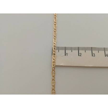 ORO 18 Karati 750% COLLANA ORO Giallo CATENA COLLIER Uomo Donna Made in italy - 3