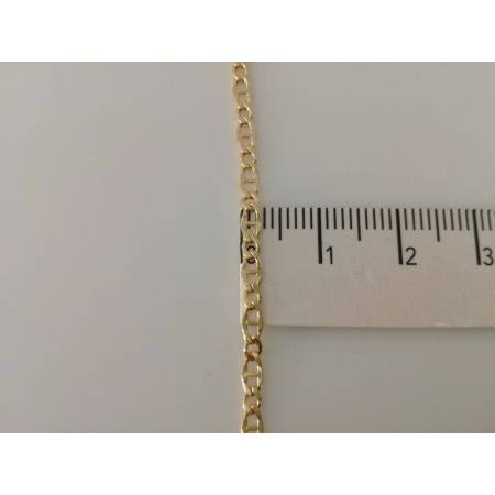 COLLANA In ORO GIALLO Unisex Oro 18 KT 750% Made In Italy - 3