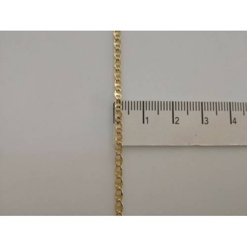 COLLANA In ORO GIALLO Uomo Donna Unisex 18 Karati 750% CATENA Girocollo Collier - 3